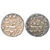 Image 1 : Mughals: Shah Jahan (1628-1658 AD), silver rupee, Kashmir mint in bottom quadrant, 'square areas'