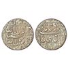 Image 1 : Mughals: Shah Jahan (1628-1658 AD), silver rupee, Zafarabad mint in left quadrant, 'square areas' ty