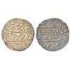 Image 1 : Mughals: Aurangzeb (1658-1707 AD), silver rupee, Dar uz-Zafar Bijapur mint, 'Badar-e-munir' couplet,
