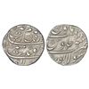 Image 1 : Mughals: Aurangzeb (1658-1707 AD), silver rupee, Sholapur mint (fully visible), 'Badar-e-munir' coup