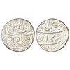 Image 1 : Mughals: Azam Shah (1707 AD), silver rupee, Khujista Bunyad mint, 'Ba-Daulat Wa Jah' couplet, AH 111