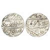 Image 1 : Mughals: Jahandar Shah (1712-1713 AD), silver rupee, Ahmadnagar mint at top, 'Abu al-Fath' couplet,