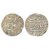 Image 1 : Mughals: Farrukhsiyar (1713-1719 AD), silver rupee, Guti/Tarpatri? mint, 'Bahr-o-Bar' couplet, AH 11