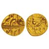 Image 1 : Mughals: Alamgir II (1754-1759 AD), gold ½ fanam, Karpa mint (visible almost full), AH (11)74, 0.21g