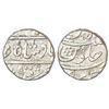 Image 1 : Independent Kingdoms: Nawabs of Kurnool, Himayat (Himmat) Bahadur Khan (1733-1762 AD), silver rupee,