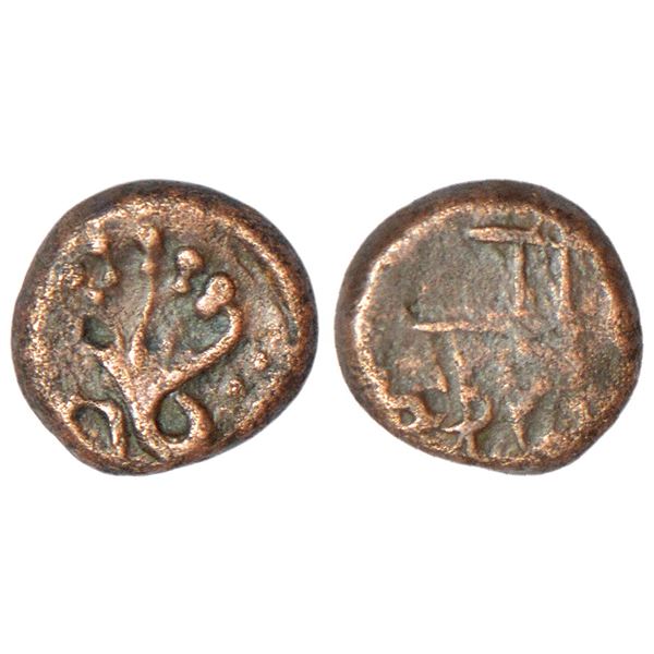 Independent Kingdoms: Maratha Confederacy, Ghorpades of Gutti - anonymous copper cash attributed to