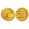Image 1 : Independent Kingdoms: Mysore, Tipu Sultan (1787-1799 AD), gold fanam, Nagar mint, AH 1198, KM 108,