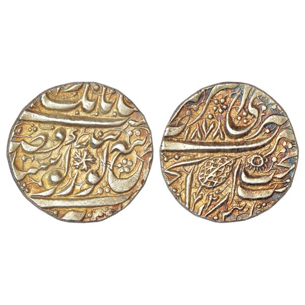 Independent Kingdoms: Sikh Empire, silver rupee, Amritsar mint, Nanak Shahi couplet, VS 1878,