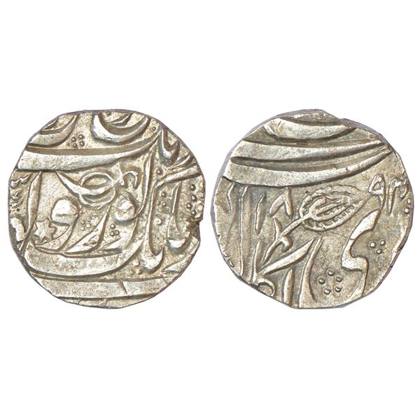 Independent Kingdoms: Sikh Empire, Mihan Singh Kumedan as governor (1834-1841 AD), silver rupee,