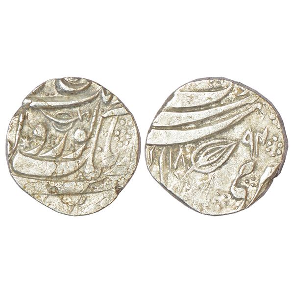 Independent Kingdoms: Sikh Empire, Mihan Singh Kumedan as governor (1834-1841 AD), silver rupee,