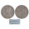 Image 1 : Princely States: Alwar, Mangal Singh (1874-1892 AD), early proof re-strike, silver rupee, 1891,