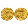 Image 1 : Princely States: Patiala, Narindar Singh (1845-1862 AD), gold mohur, Sahrind mint (off flan),