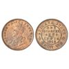 Image 1 : Princely States: Sailana, Jaswant Singh (1890-1919 AD), copper ¼ anna, 1912 AD, KM 16, 4.86g.