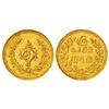 Image 1 : Princely States: Travancore, Tulabharam , gold ½ pagoda, ND (1870-1931 AD), KM X10, 1.27g.