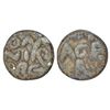 Image 1 : Indo-Danish, Christian IV (1620-1648 AD), lead cash, ND, KM 12, 3.75g. Obv: Legend DA/NISB/ORG.