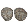 Image 1 : Indo-Danish, Christian IV (1620-1648 AD), lead cash, ND, KM 28, 3.58g. Obv: Crowned C4 monogram.