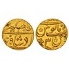 Image 1 : Bengal Presidency, Nawabs of Bengal, Nawab Siraj-ud-Daulah (1756-1757 AD), gold mohur, Azimabad