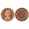Image 1 : British India: Victoria Empress, Proof re-strike, copper ½ pice, 1899, Calcutta mint, A/I/no mm,