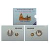 Image 1 : Republic India: 2010, 1000 year of Brihadeeswarar Temple, Proof set of 2 coins,