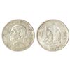 Image 1 : Foreign: China, silver yuan (Junk Dollar), Year 23 (1934), KM Y345, 26.37g. Obv: Bust of Sun Yat-sen