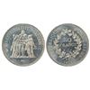 Image 1 : Foreign: France, silver 50 francs, 1979, KM 941.1, 29.90g. Obv: Hercules group.