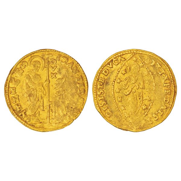 Foreign: Italian State-Venice, gold zecchino, ND, KM FR#1329, 3.45g.