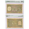 Image 1 : Paper Money: British India, George VI, 100 rupees, ND (1938), Karachi circle, signed by J.B. Taylor,