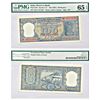 Image 1 : Paper Money: 100 rupees, Diamond series, ND (1967-70), signed by L.K. Jha, serial no.: AB15 671383,