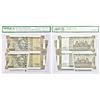 Image 1 : Paper Money: 500 rupees, misprint notes (2), new Gandhi series, 2020, signed by Shaktikanta Das, ins