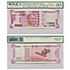 Image 1 : Paper Money: 2000 rupees, misprint, new Gandhi series, 2016, signed by Urjit Patel, inset 'R', teles