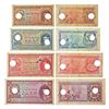 Image 1 : Paper Money: Indo-Portuguese Territories, set of 4 rupias with Cancel Holes, 10 rupias, 20 rupias,