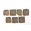Image 1 : Large Lot: A group of 7 Ancient Eran copper punch-mark coins, various symbols and types. (7 coins)