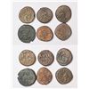 Image 1 : Large Lot: A group of 6 Indo-Danish copper 4 cash, includes 1x Christian VII,