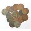 Image 1 : Large Lot: A group of 15 copper coins, Netherland East Indies (modern day Indonesia), VOC types,