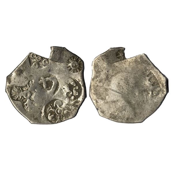 Archaic Coinage, Punch Marked, attributed to Magadha Mahajanapada(c. 600-400 BC),Patna Region (Bihar