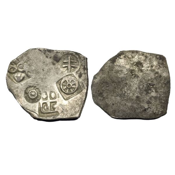Archaic Coinage, Punch Marked, attributed to Magadha Mahajanapada(c. 600-400 BC),Patna Region (Bihar