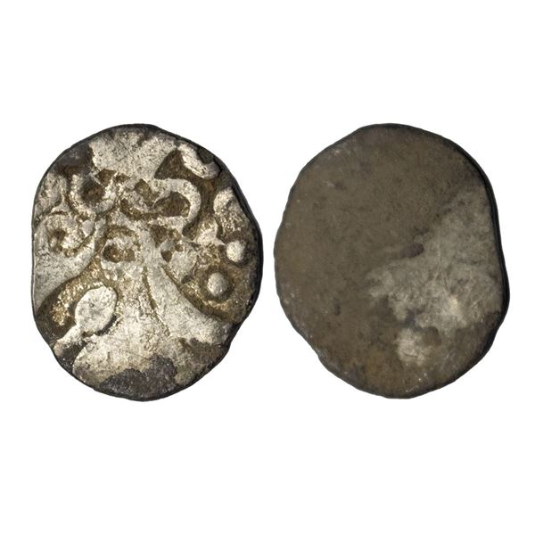 Archaic Punch Marked, attributed toKosala Janapada(c. 525-465 BC), Silver Karshapana, 2.41Grms.