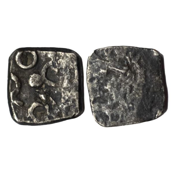 Archaic Coinage, Punch Marked, attributed to Avanti Janapada (c. 500-400 BC), Malwa Region (Madhya P