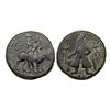 Image 1 : Kushanas, Wima Kadphises (c. 113-127 AD), Copper Tetradrachm, 16.78Grms.