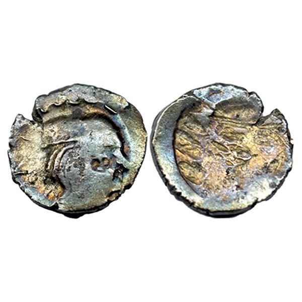 Western Kshatrapas, Silver Drachma, 2.12Grms.