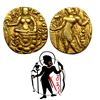 Image 1 : Chandragupta II (c.380-415AD) - Archer type with Sword at Waist, Gold Dinar, 8.23g,