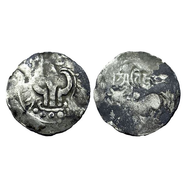 Chandra Dynasty of Arakan, Dharmavijaya (c. 700 Cent. AD), Silver Unit, 7.62Grms.