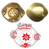 Image 1 : Yadavas of Devagiri, Lashumadevi (c. 1261 AD), Gold Padma Tanka, 3.76Grms.