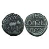 Image 1 : Vijayanagar Feudatory, Copper Kasu, 3.05Grms.