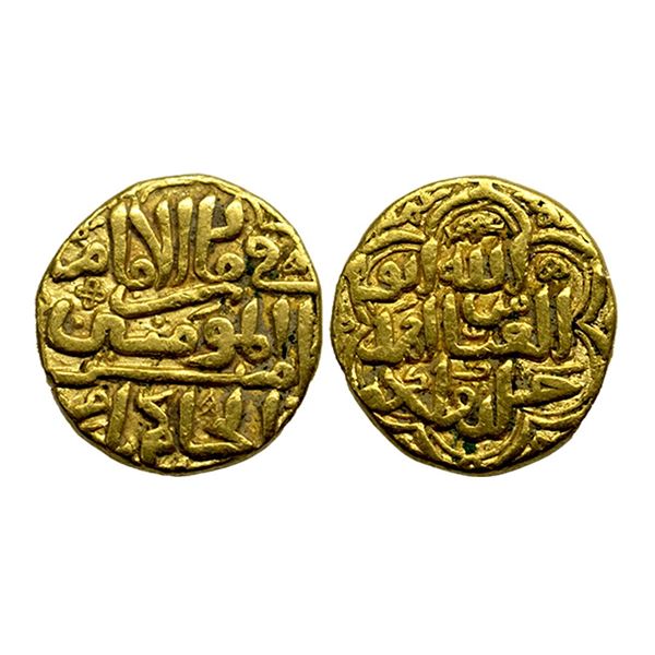 Delhi Sultanate, Muhammad bin Tughluq (AH 725-752 / 1325-1351 AD), Gold Tanka, 11.00Grms, Mintless t