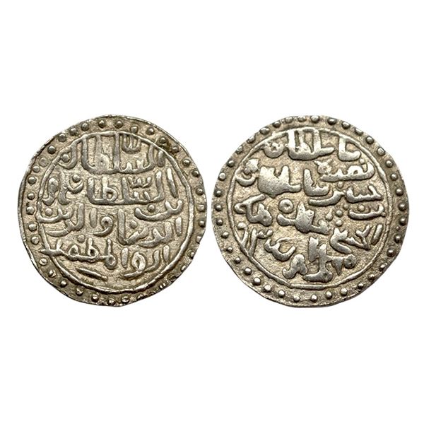 Bengal Sultanate, Nasir al-din Nusrat Shah (AH 925-938; 1519-1531 AD), Silver Tanka, 10.58Grms, Muha