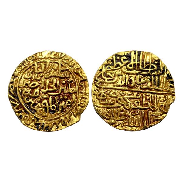 Malwa Sultanate, Mahmud Shah I (AH 839-873 / 1436-1439 AD), Gold Tanka, 11.12Grms, Shadiabad Mint, S