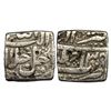 Image 1 : Akbar (AH 963-1014 / 1556-1605 AD), Silver Square Rupee, 11.32Grms.