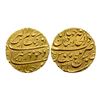 Aurangzeb (AH 1068-1118 / 1658-1707 AD), Gold Mohur, 10.89Grms, Dar-ul-Khilafat Shahjahanabad Mint,