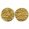 Jahandar Shah (AH 1124 / 1712-1713 AD), Gold Mohur, 10.92Grms, Mustagir-ul-Mulk Akbarabad Mint, RY A